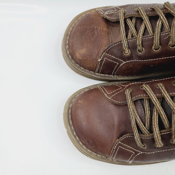 Dr. Martens Men\'s Brown Leather Classic Lace Up Dress Oxford Shoes Size 7 main image 6